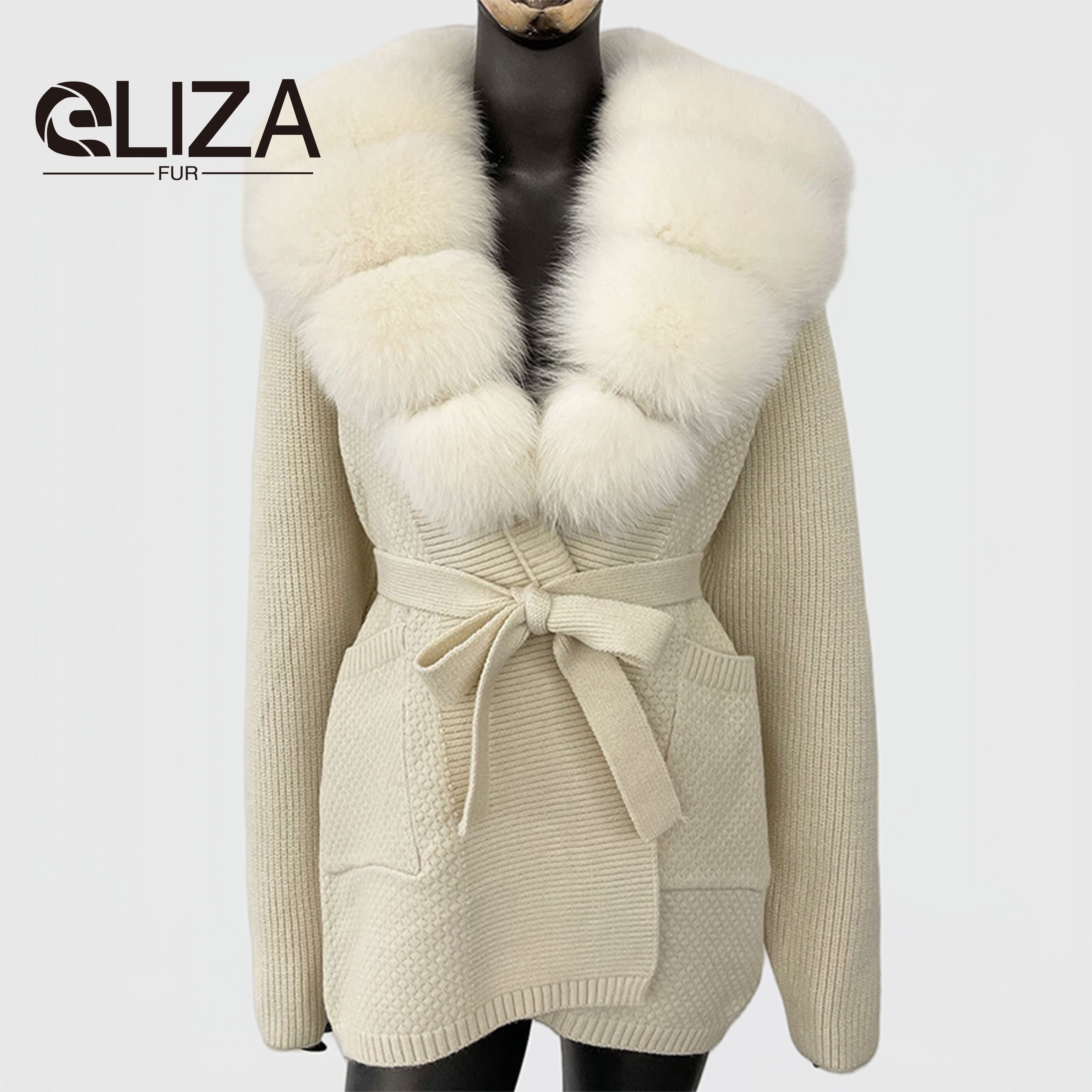 Custom cashmere coat HNY-006